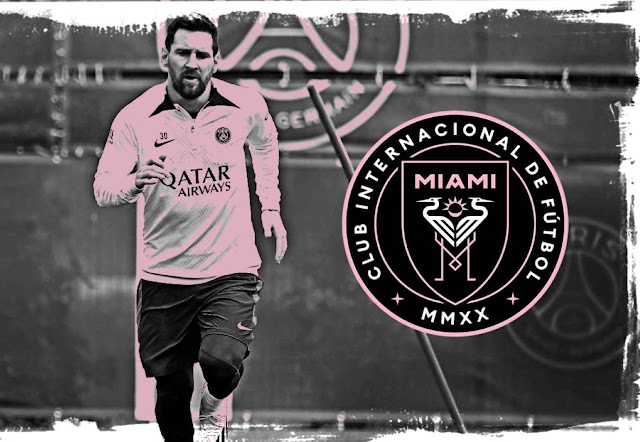 Lionel Messi with Inter Miami