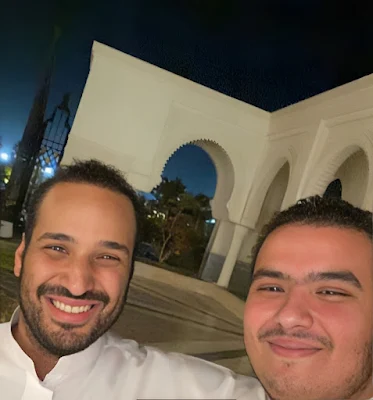 سيلفي مع الأمير محمد بن سلمان